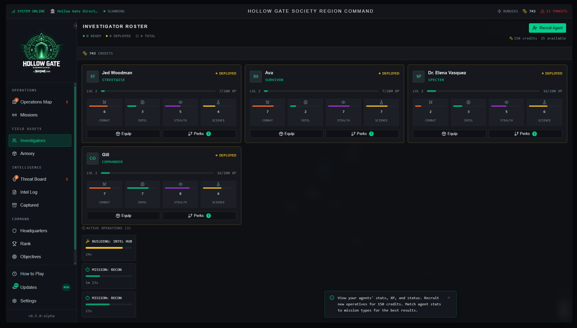 Hollow Gate Command — Tactical Monster Hunting Game